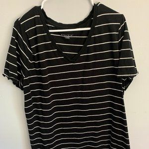 Ava & Viv Striped Tshirt 2X